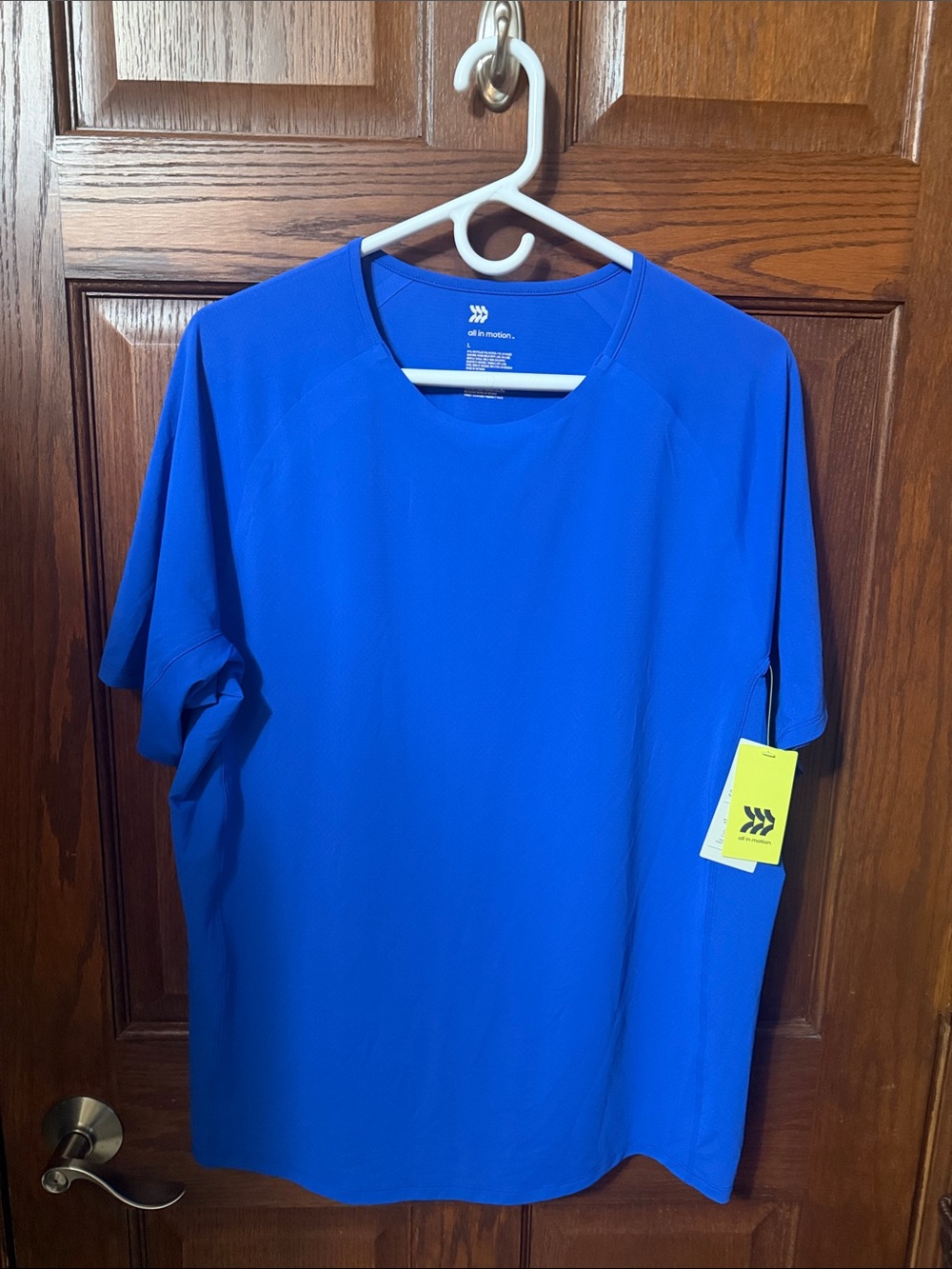 Target Women's Royal Blue Short-Sleeve Run Tee - All In Motion, L and XL avail.